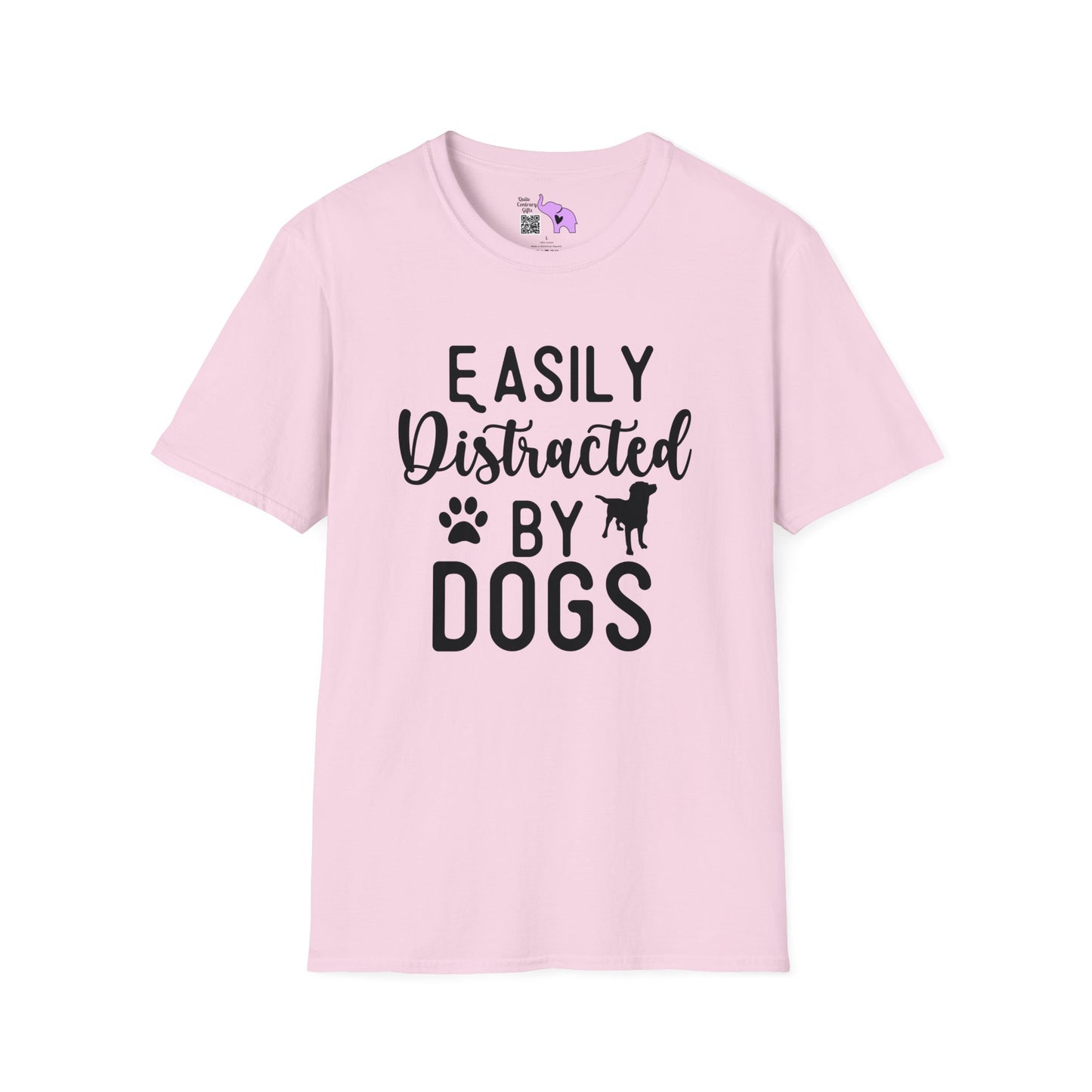 Easily Distracted By Dogs T-shirt