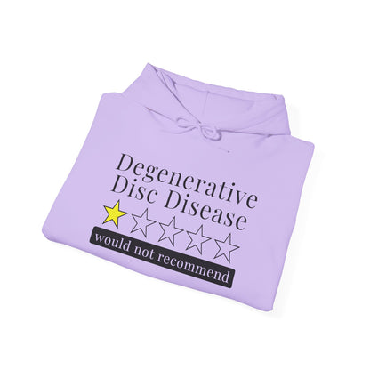 Degenerative Disc Disease 1 Star Would Not Recommend Heavy Blend™ Hooded Sweatshirt