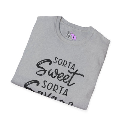Sorta Sweet Sorta Savage Adult T-shirt
