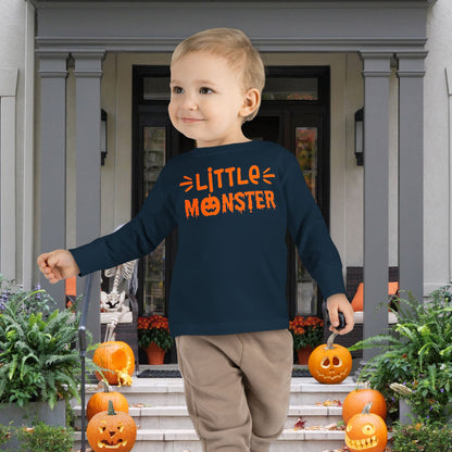 Little Monster Toddler Long Sleeve Tee
