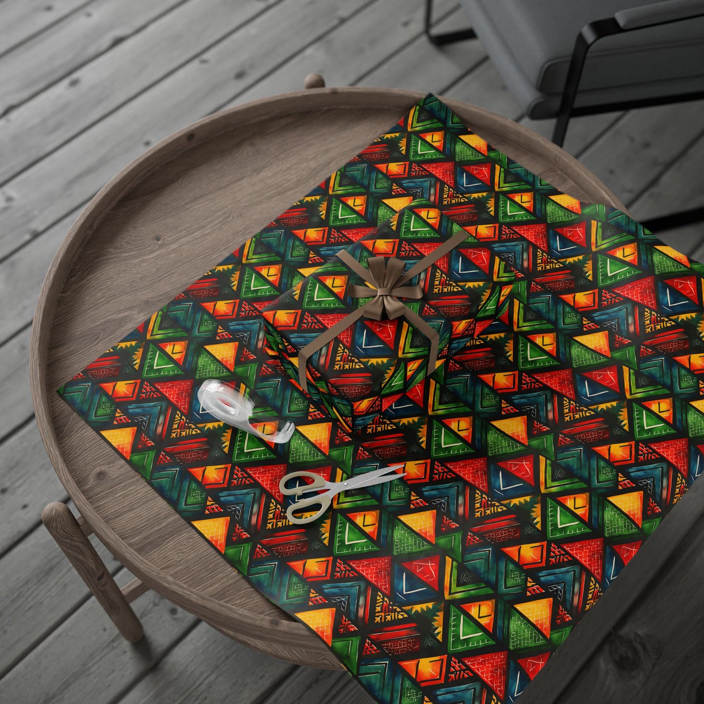Ancestor Echo Kwanzaa Wrapping Paper