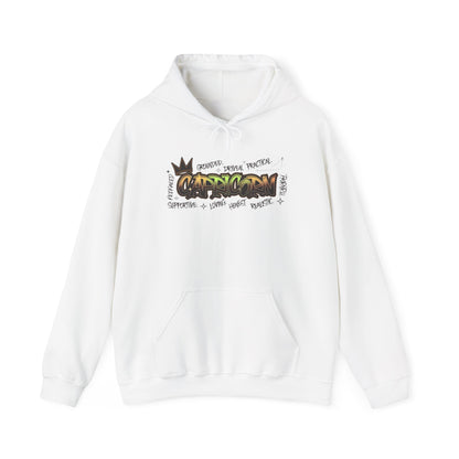 Capricorn Street Art Heavy Blend™ Hooded Sweatshirt