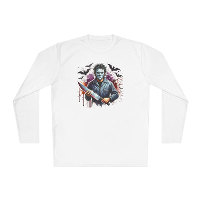 Creepy Halloween Killer Unisex Lightweight Long Sleeve Tee