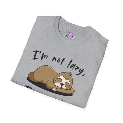 I'm Not Lazy, I'm Just In Energy Saving Mode T-shirt