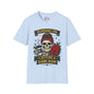 Running on Caffeine and Sarcasm (Roses) Adult T-shirt