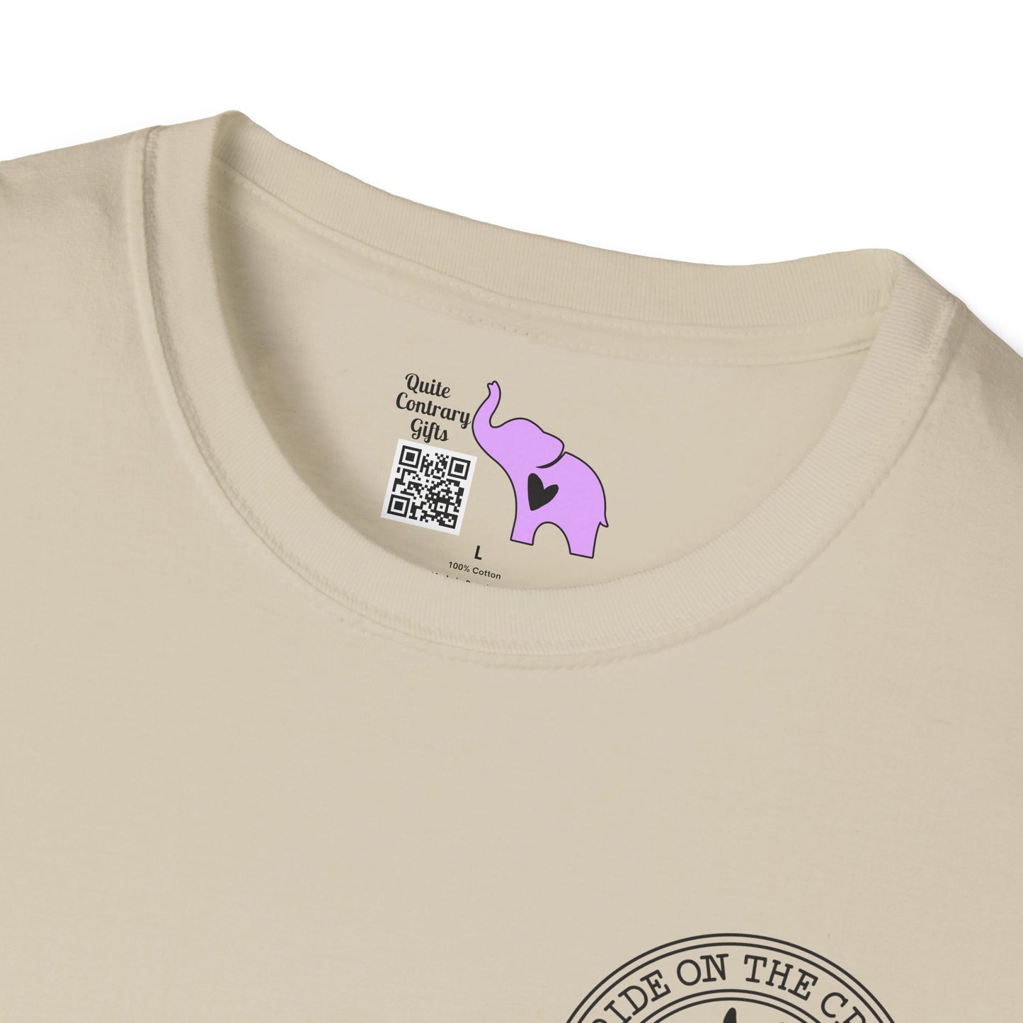 I Don't Ride On The Crazy Train I Drive It Adult T-shirt