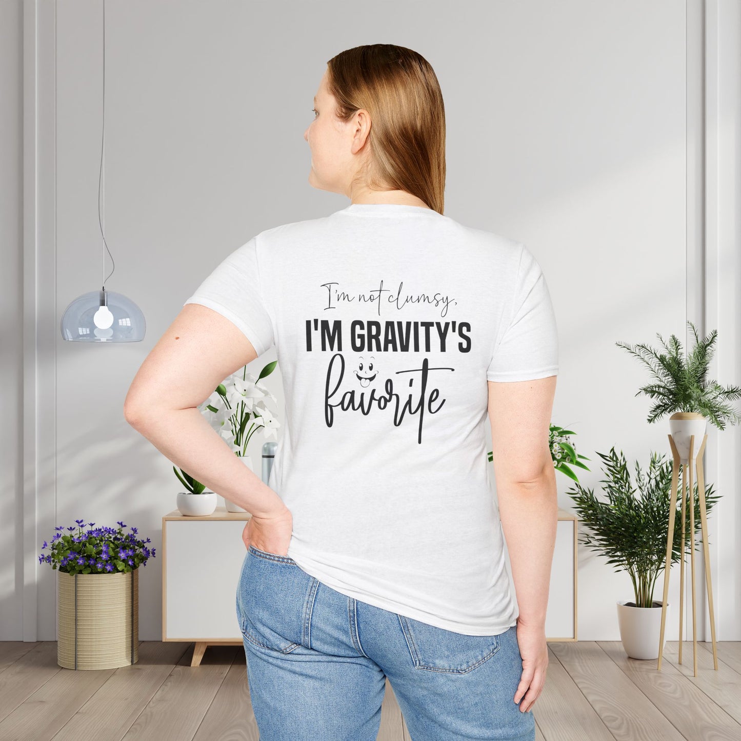 I'm Not Clumsy I'm Gravity's Favorite Adult T-shirt