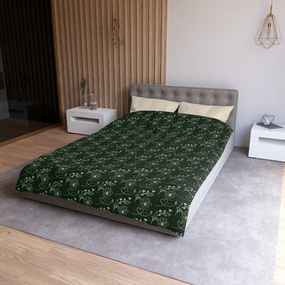 Flowers & Butterflies Microfiber Duvet Cover
