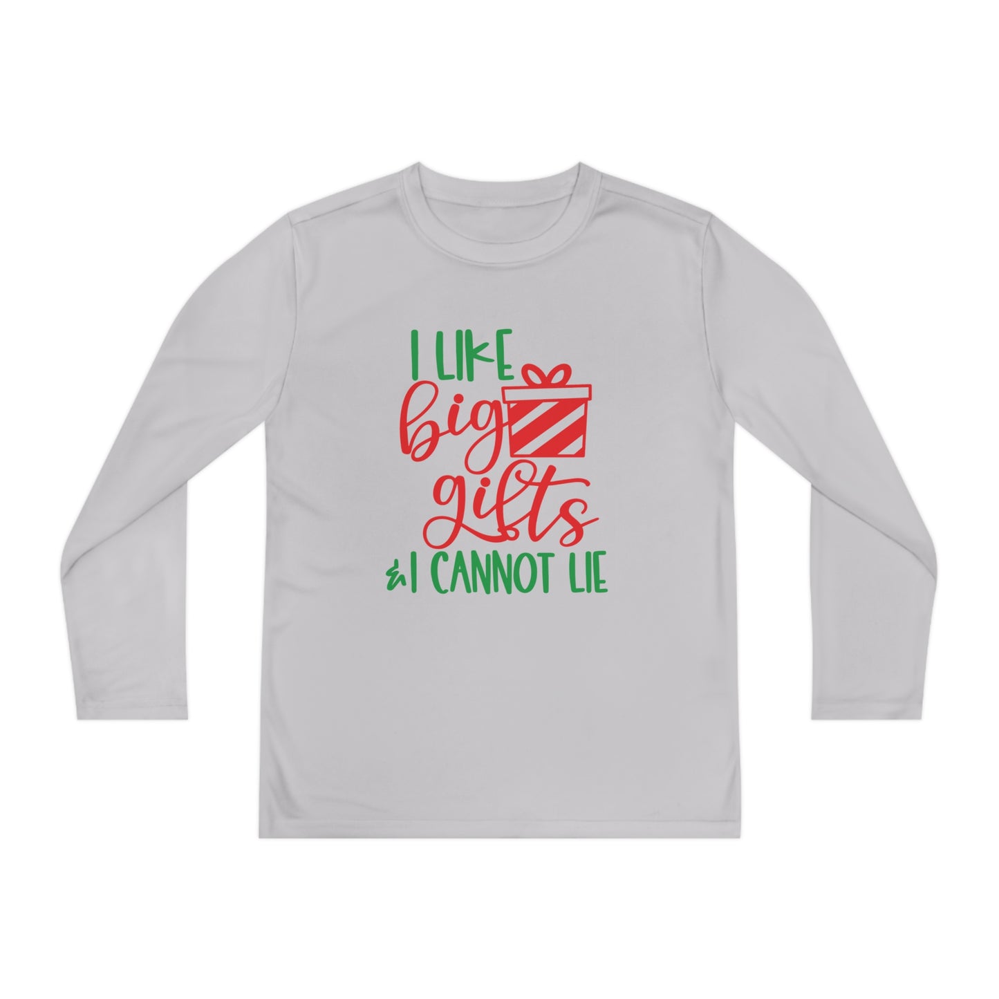 I Like Big Gifts & I Cannot Lie Youth Long Sleeve Tee