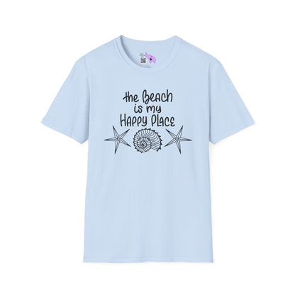 The Beach Is My Happy Place (2) Adult T-shirt