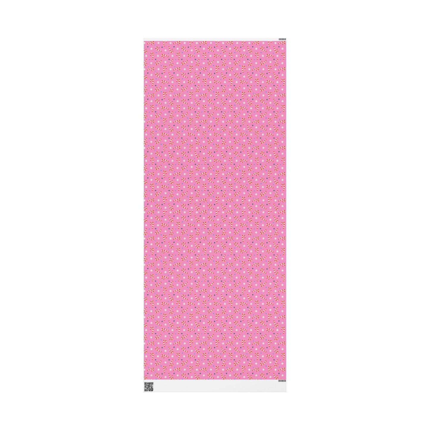 Peppermint Wishes Wrapping Paper