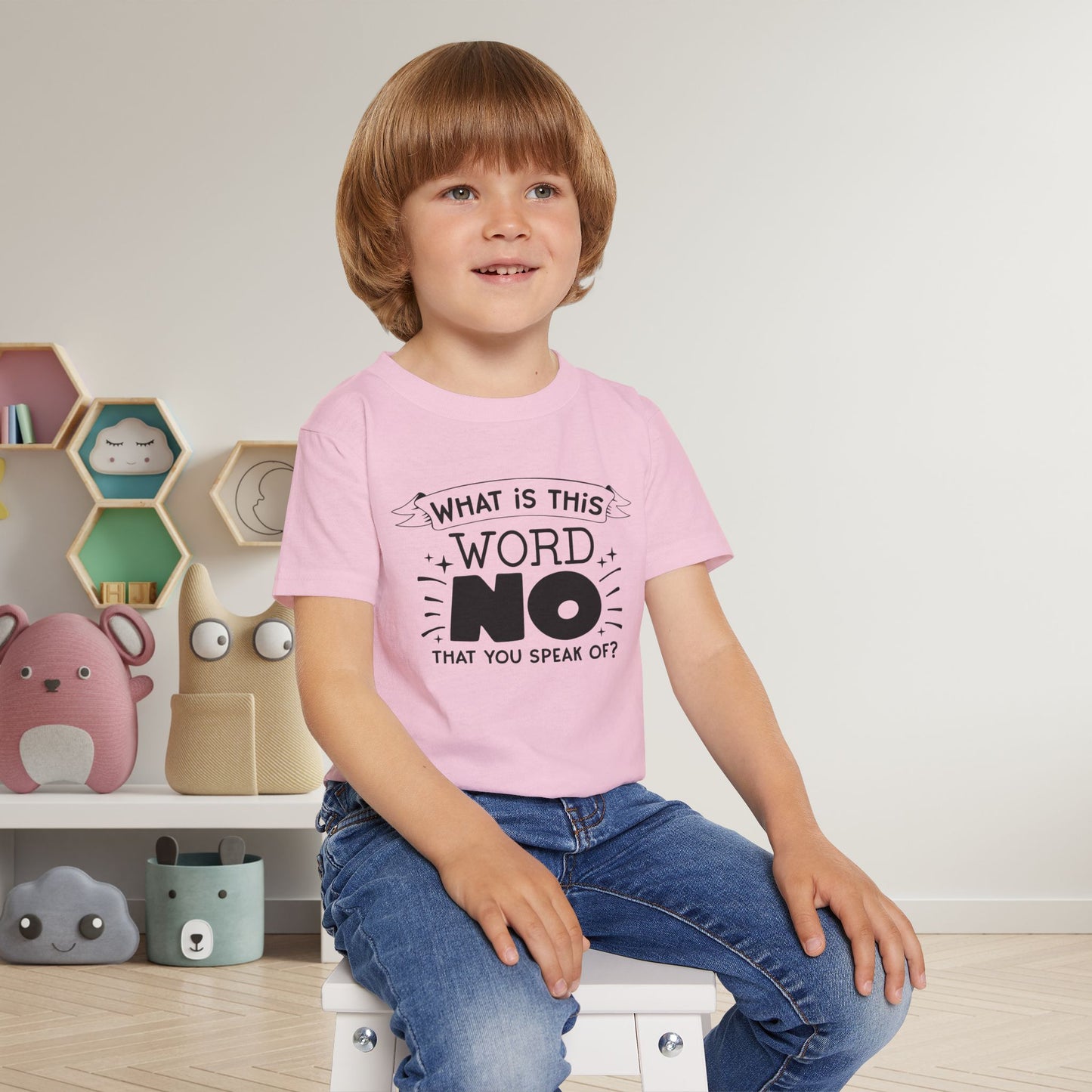 What Is This Word No That You Speak Of? Heavy Cotton™ Toddler T-shirt