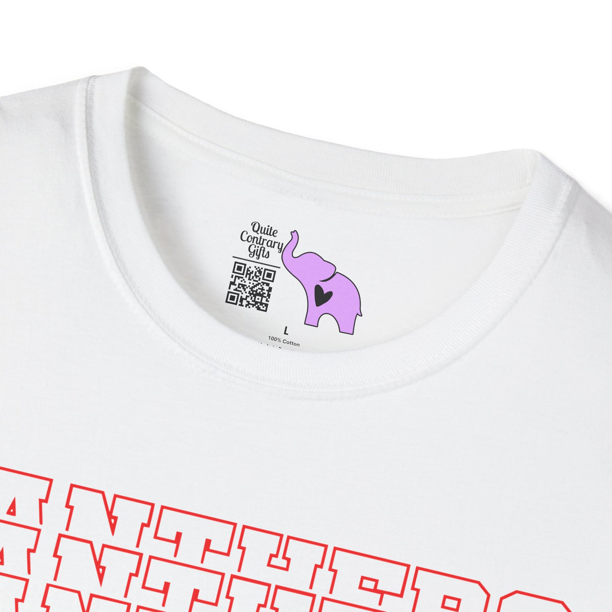 Panthers (Stacked) Adult T-shirt