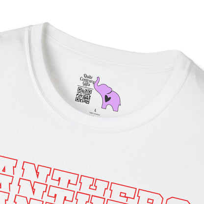 Panthers (Stacked) Adult T-shirt