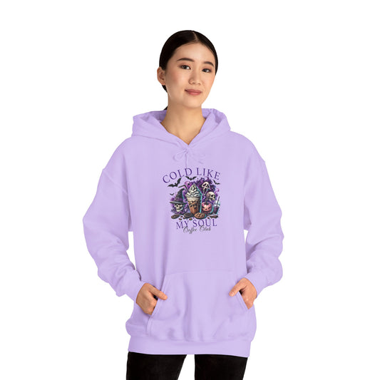 Cold Like My Soul Coffee Club Halloween Heavy Blend™ Hooded Sweatshirt