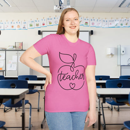 Teacher w/Apple T-shirt