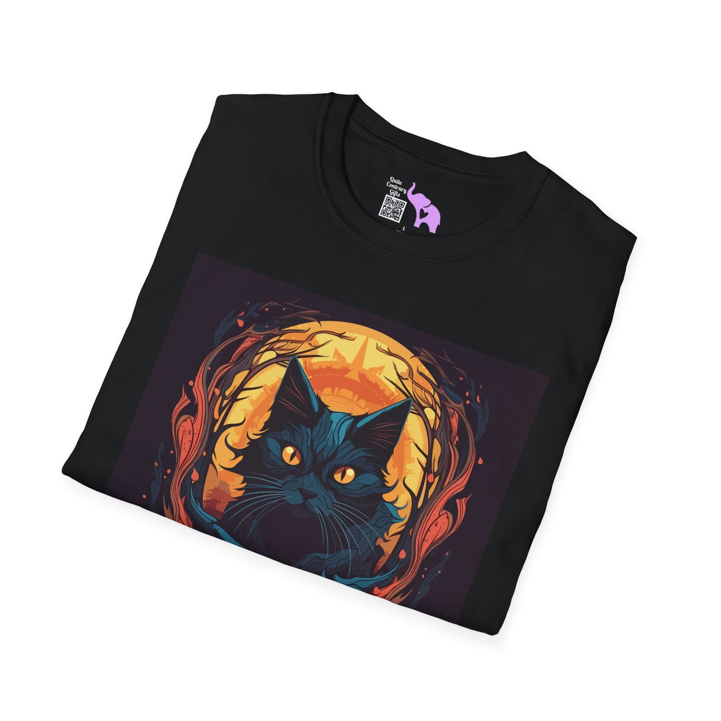 Creepy Black Cats 7 T-shirt