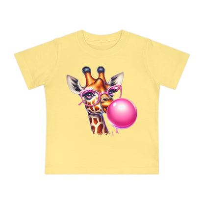Girraffe Blowing Bubble Infant T-Shirt