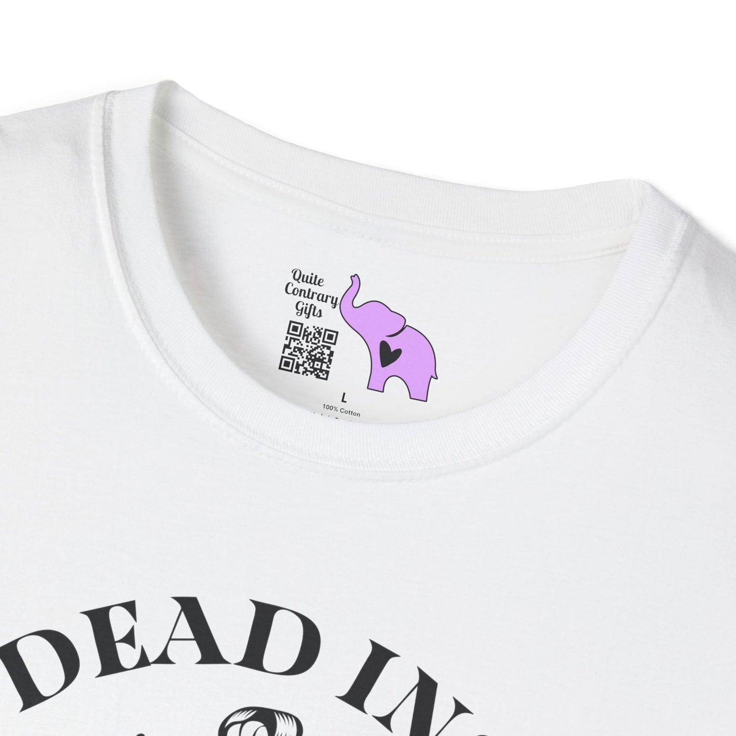 I'm Dead Inside But Coffee Helps Adult T-shirt