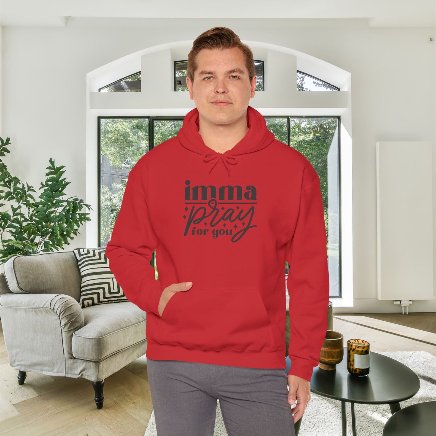 Imma Pray For You Heavy Blend™ Hooded Sweatshirt