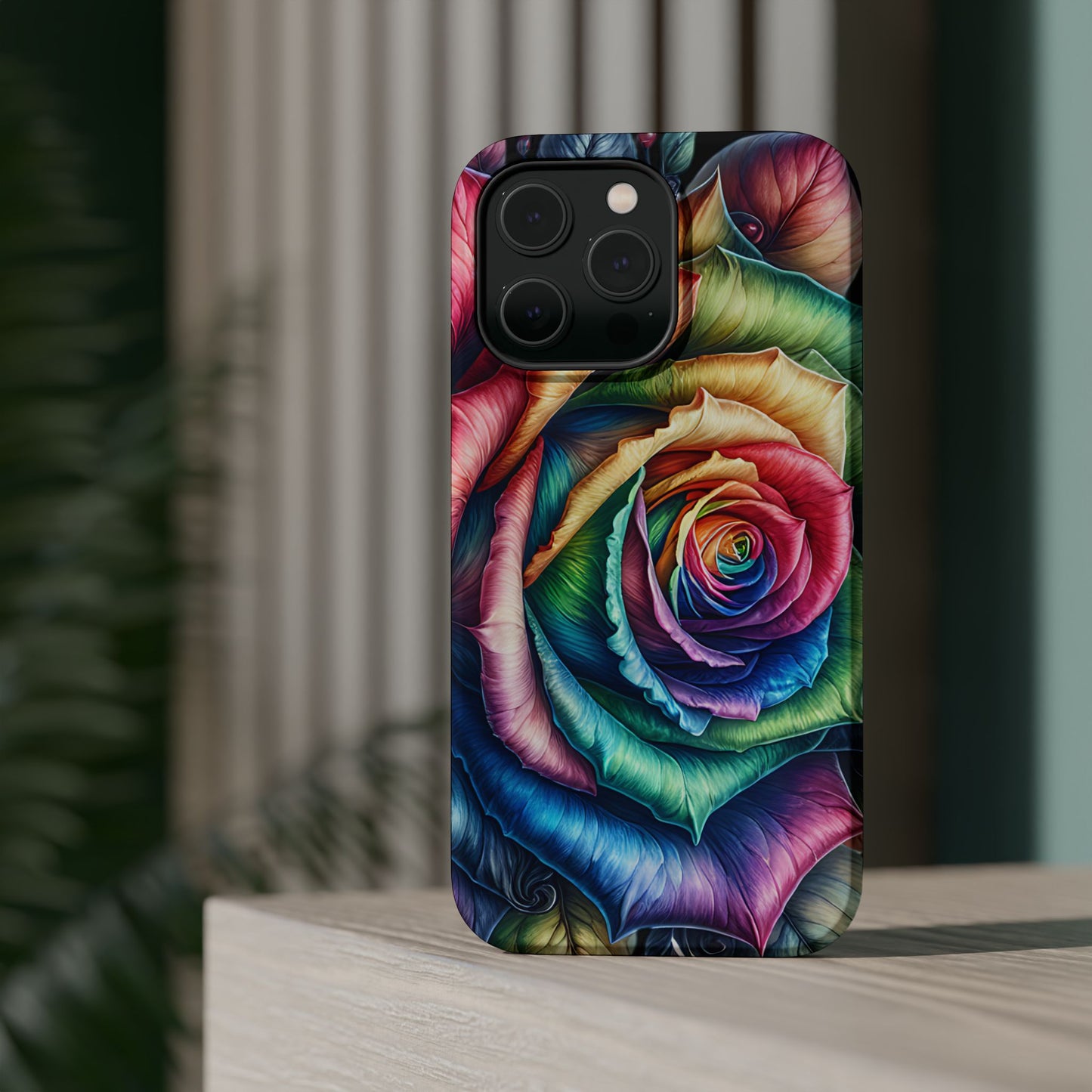 Colorful Rose MagSafe® Compatible Tough Case for iPhone