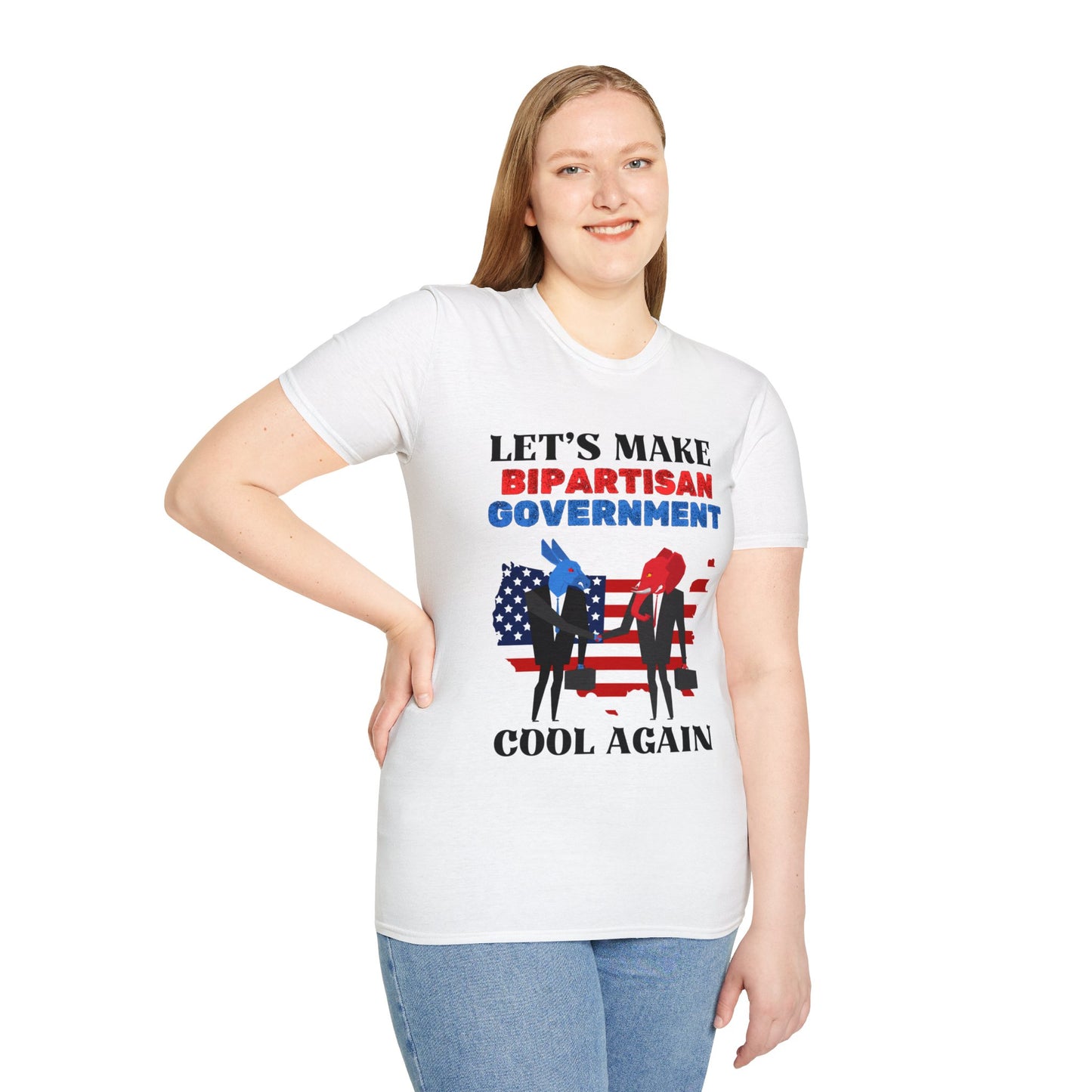 Let's Make Bipartisan Government Cool Again T-shirt