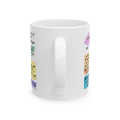 Dad's Emergency Jokes Ceramic Mug, (11oz, 15oz)