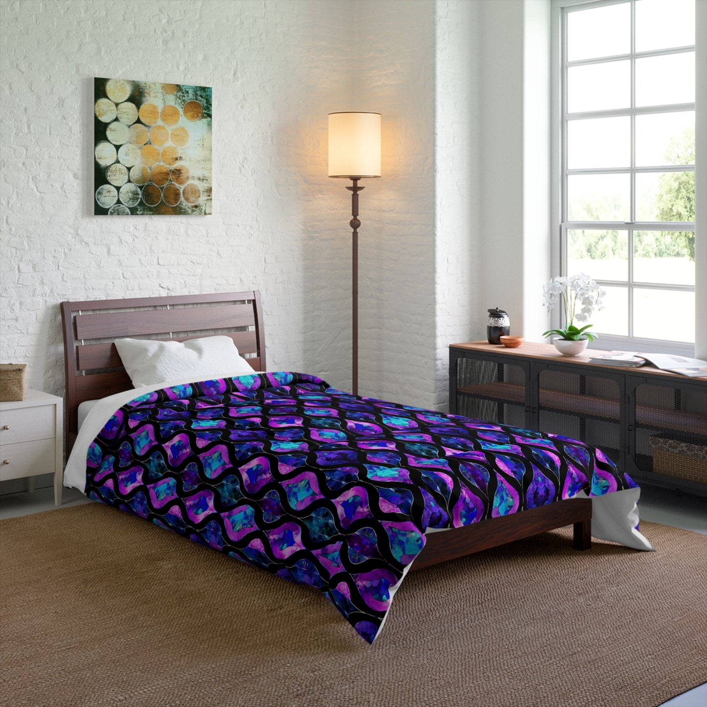 Midnight Cathedral Comforter