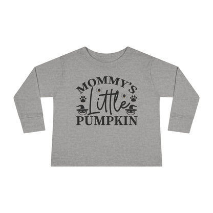 Mommy's Little Pumpkin Toddler Long Sleeve Tee