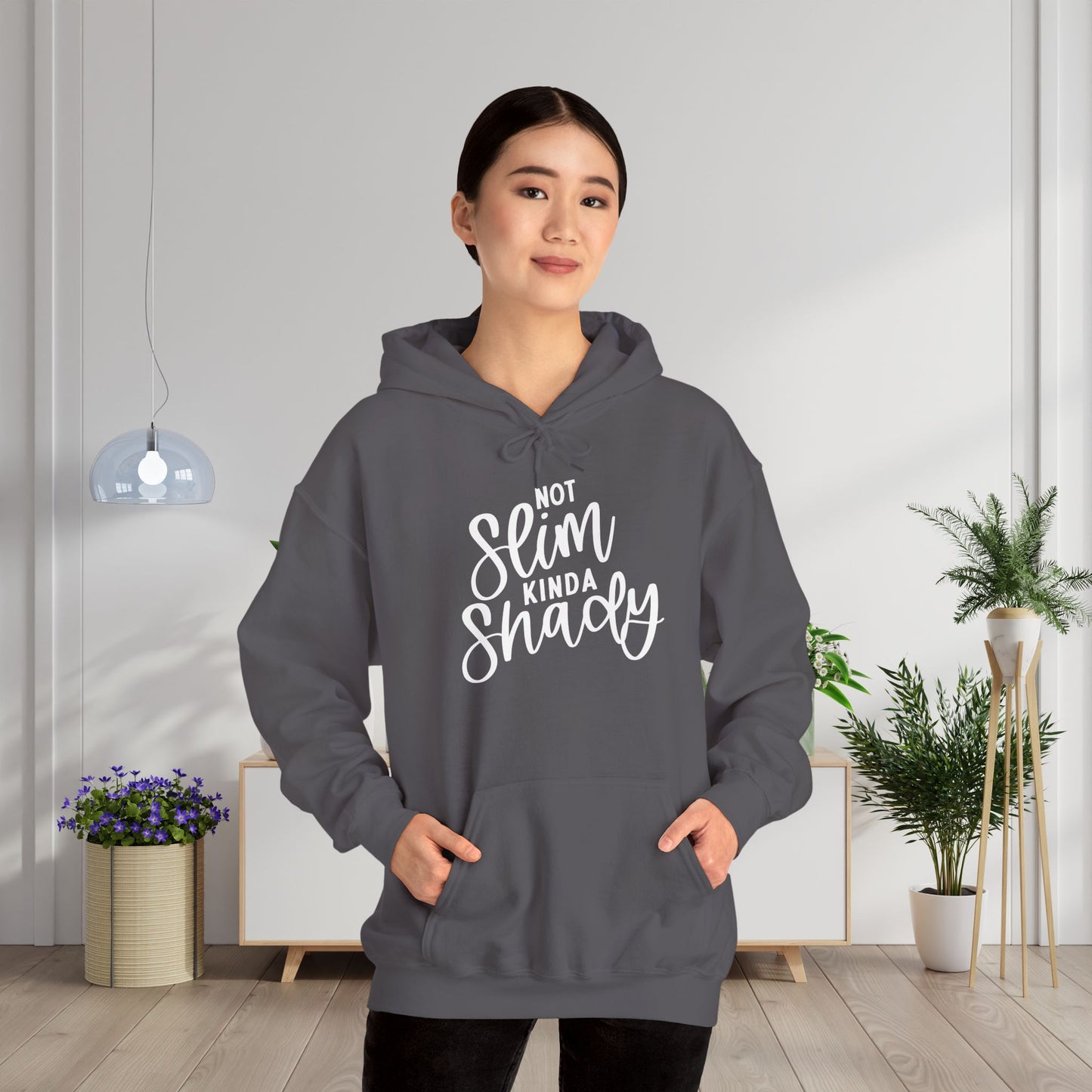 Not Slim Kinda Shady Heavy Blend™ Hooded Sweatshirt
