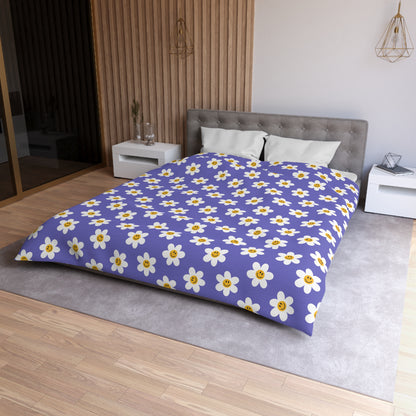 Daisy Grins Microfiber Duvet Cover