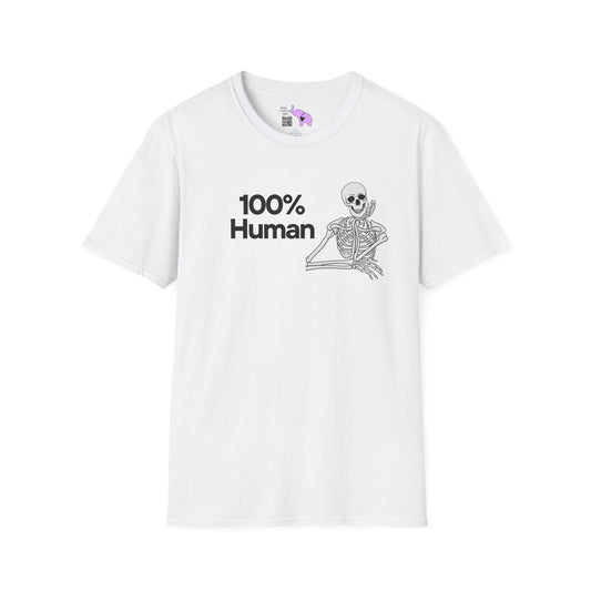 100% Human Adult T-shirt