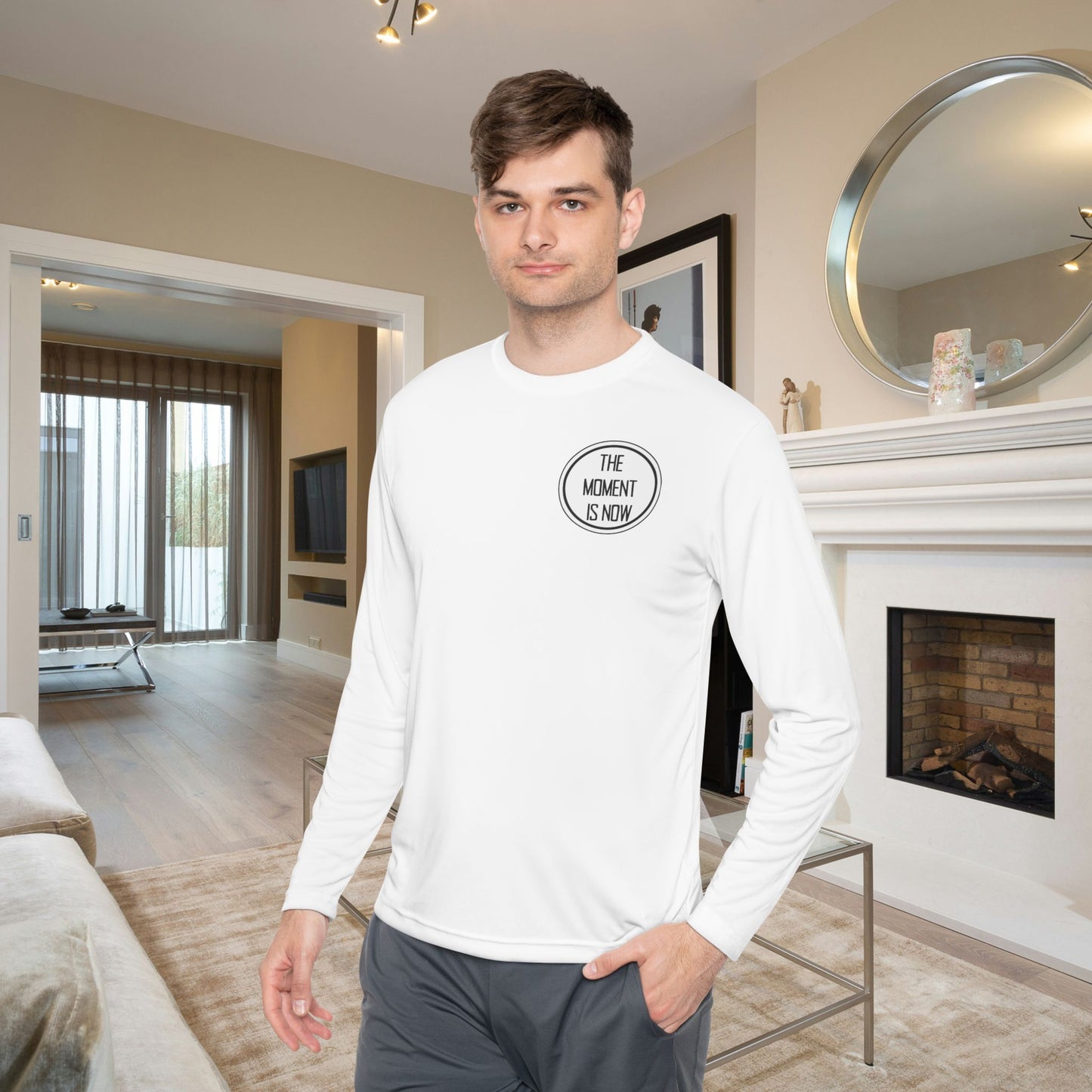 When is The Right Time? Adult Long Sleeve Tee