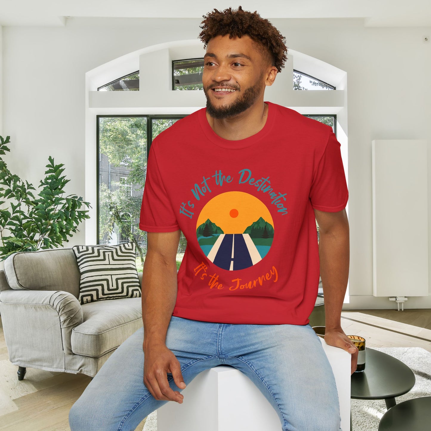 It's Not The Destination It's The Journey Adult T-shirt