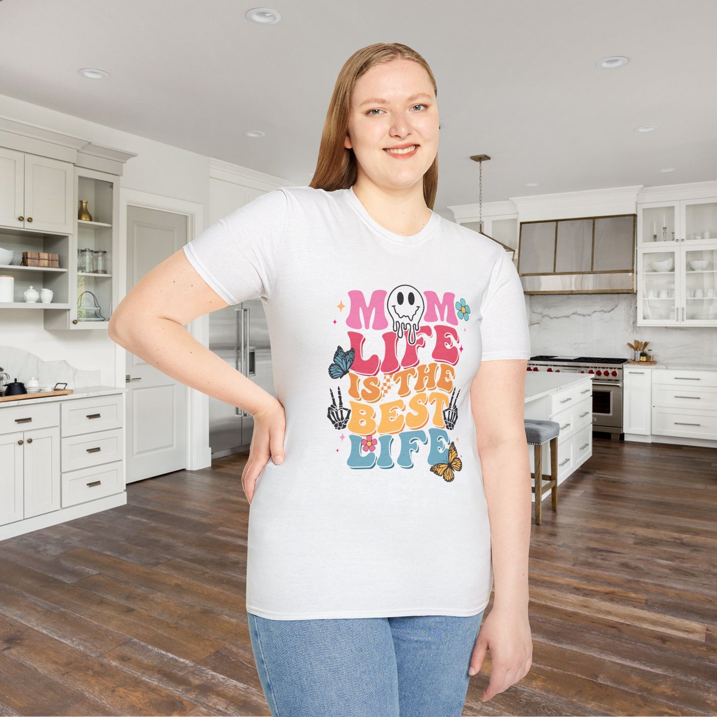 Mom Life Is the Best Life Adult T-shirt