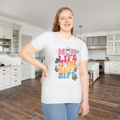 Mom Life Is the Best Life Adult T-shirt