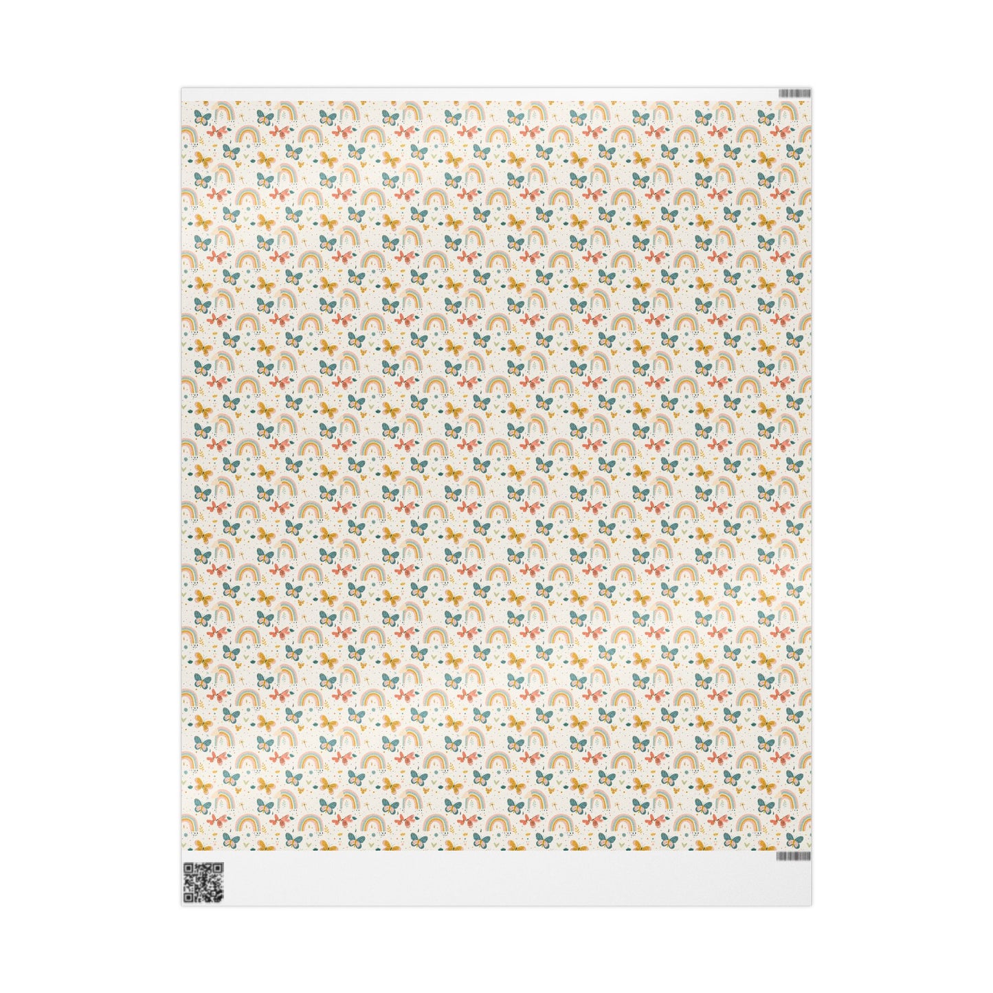 Whispering Wings & Rainbows Wrapping Paper
