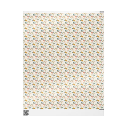 Whispering Wings & Rainbows Wrapping Paper