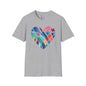 Painted with Love Adult T-shirt