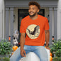 Bat Over Moon 2 Adult T-shirt