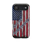 Never Surrender American Flag MagSafe® Compatible Tough Case for iPhone