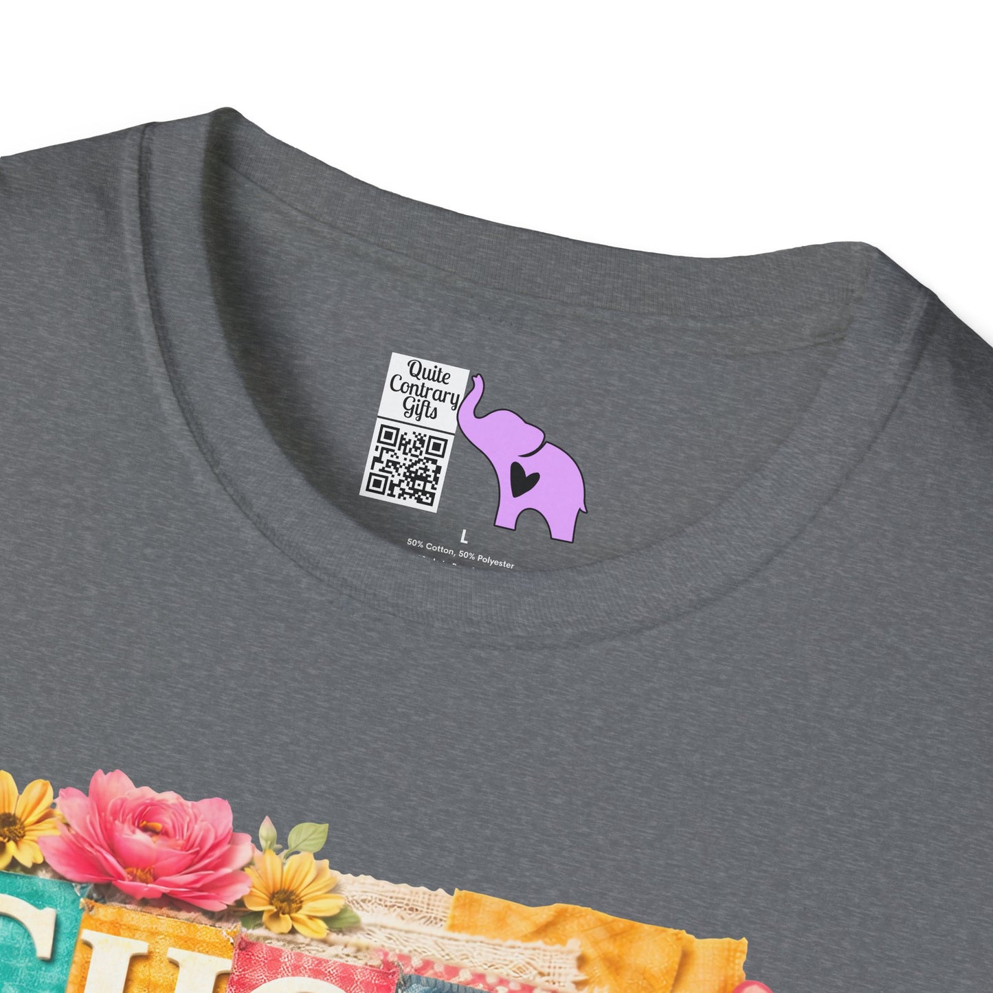 Choose Joy (Lace Collage) Adult T-shirt