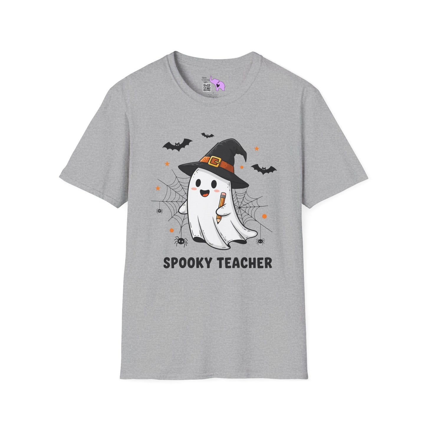 Spooky Teacher Adult T-shirt