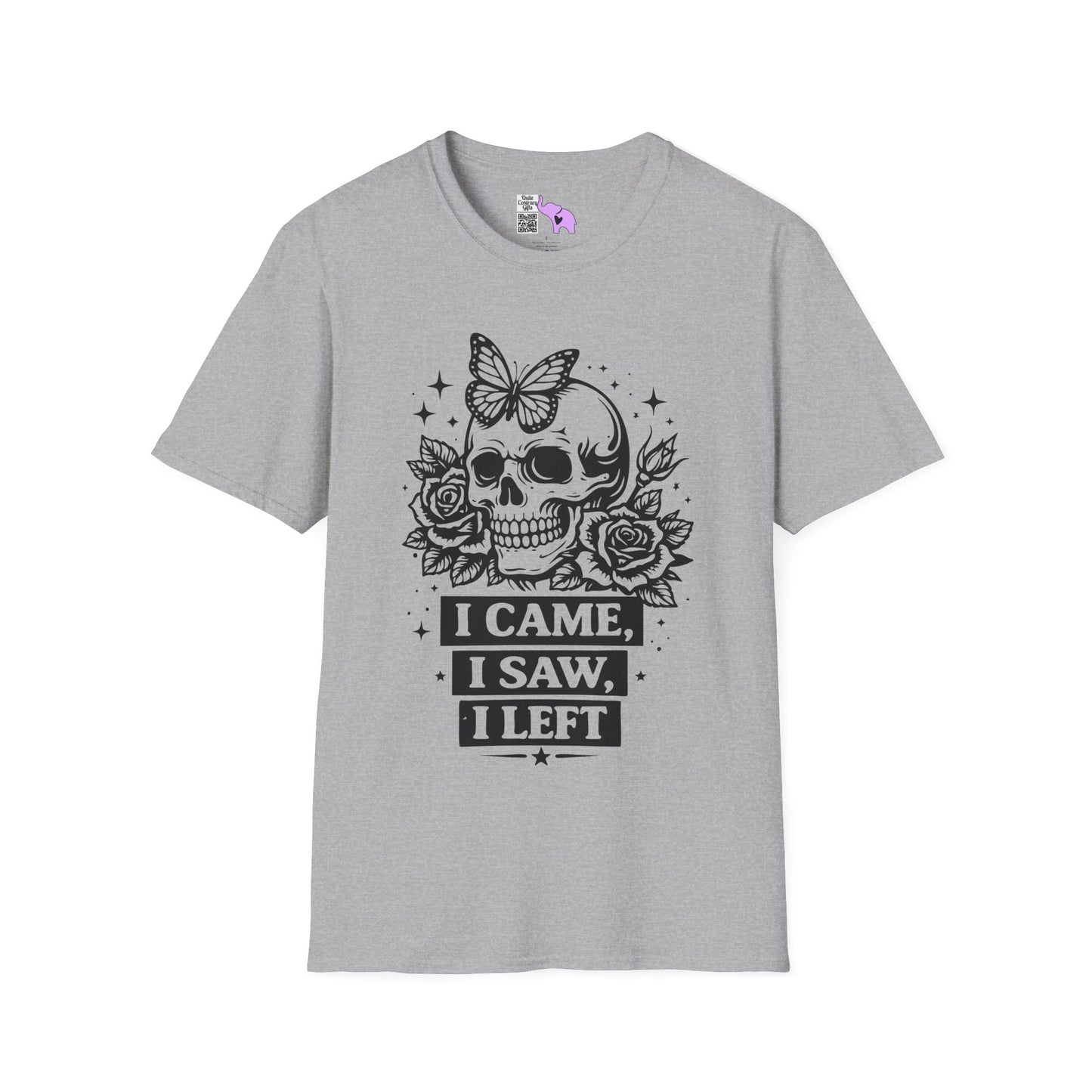 I Came, I Saw, I Left Adult T-shirt