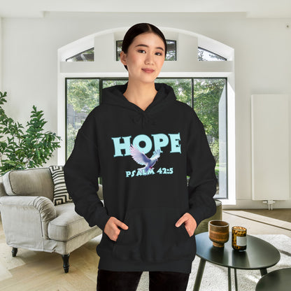HOPE Psalm 42:5 Heavy Blend™ Hooded Sweatshirt