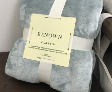 Cozy Fleece Flannel Blanket