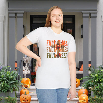 Fall Vibes (Cross) Adult T-shirt