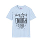 They Don't Pay Me Enough To Care Adult T-shirt