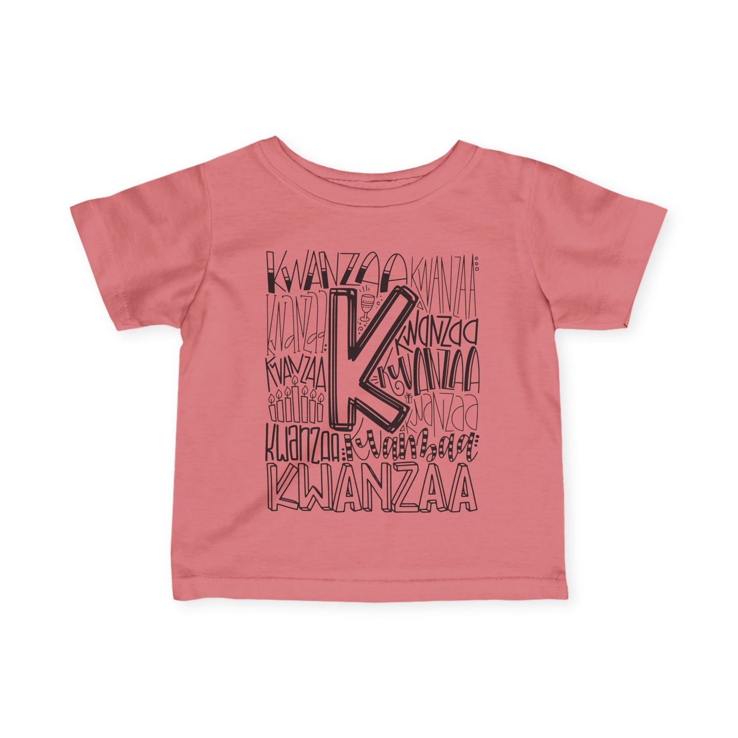 Kwanzaa Wordcloud Infant Soft T-Shirt