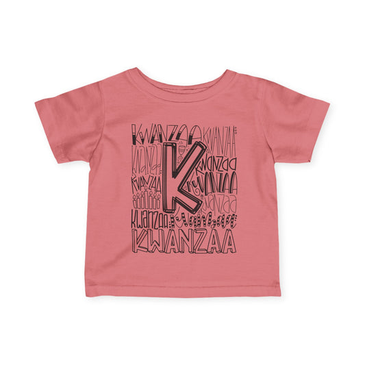 Kwanzaa Wordcloud Infant Soft T-Shirt